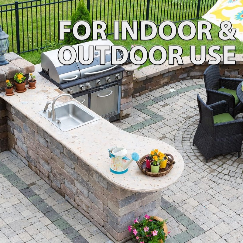 LamLock RocketGel 25 Minute Professional Epoxy Countertop Kit for Granite,