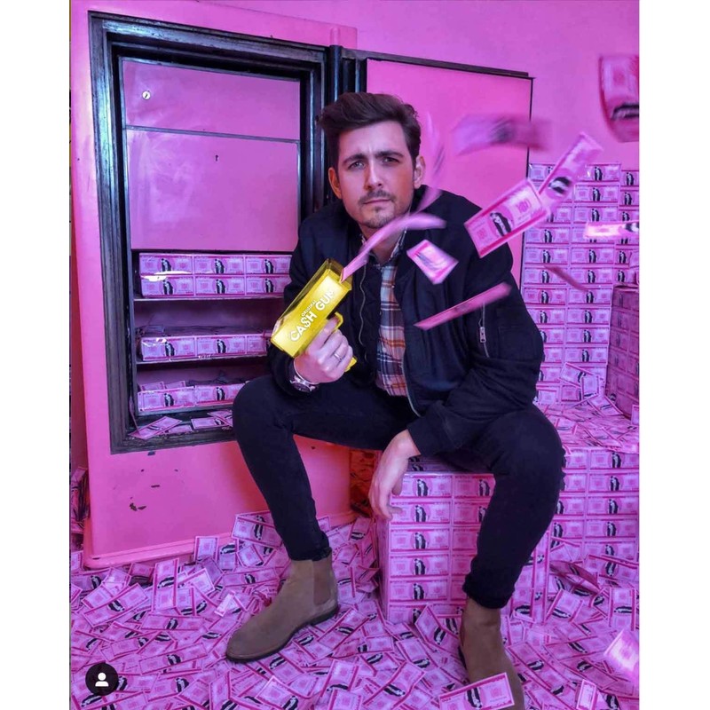Original Cash Gun | Money Gun | Gold Super Gun