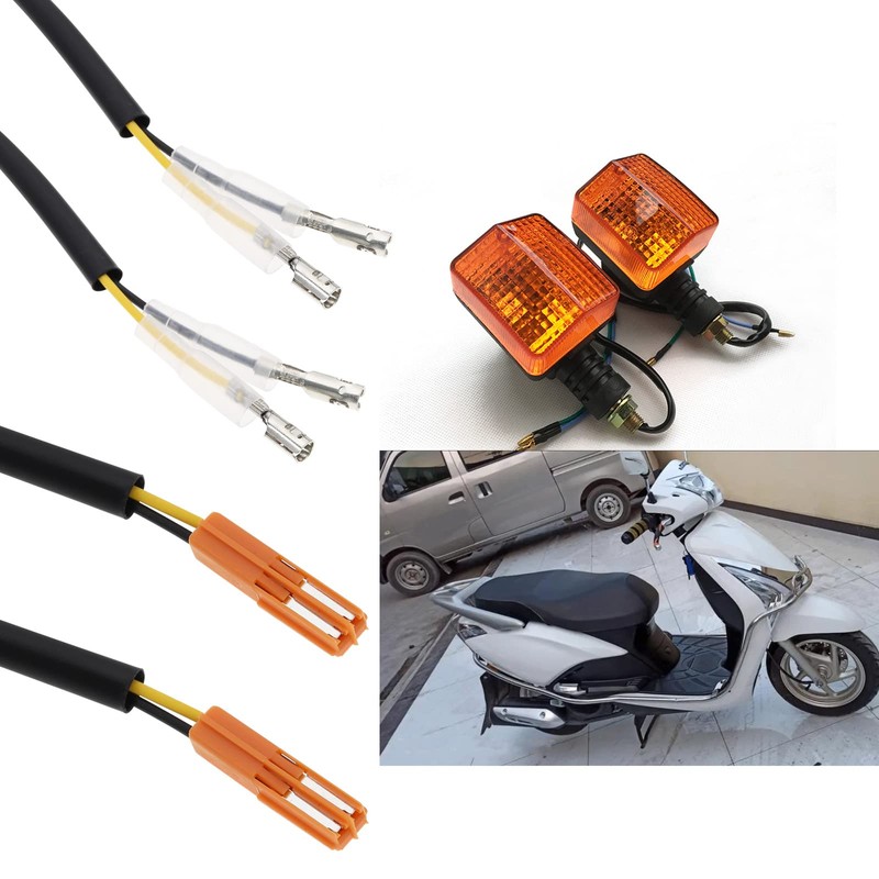 Be In Your Mind 4 x Indicator Wiring Adapter Compatible