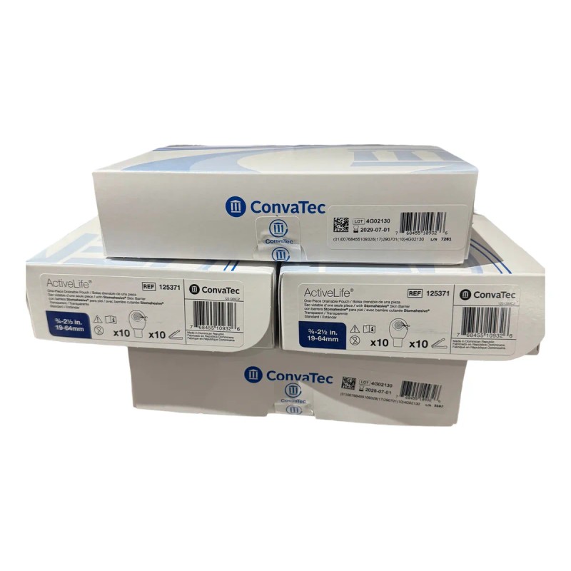 Bolsa Para Colostomía Activelife Convatec Ref .125371 C/10 piezas