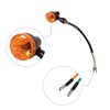 Intermitentes para Motos, 4pcs 12V Universales de Direccionales para Motos