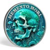 ACGZQY Memento Mori Coin - Novelty EDC Skull Token Medallions