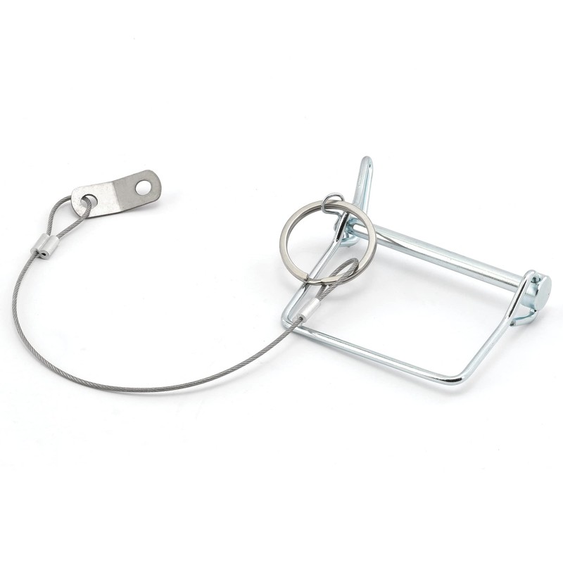 Prime-Line S 4772 21 In., White, Carbon Steel, Fixed 4-Bar