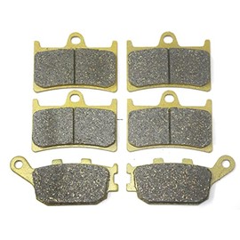 Master Chen Front Rear Brake Pads for Yamaha MT-07 MT-09 MT-10 MT 07A 09A 2014-2021 - XSR 700 900 ABS 2016-2021 - Tracer 700 900 Niken 2018-2021 - YZF R6 R6S 2005-2016 FA252 FA174 Brakes MC0122