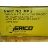 CADDY MP2 DUPLEX PLATE MOUNTING BRACKET LOW VOLTAGE