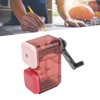 Artist Pencil Sharpener Hand Cranking Alloy Cutter Adjustable Nibs Manual