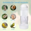 Blusaryme 17oz Pet Water Bottle Auto Siphon Gravity Cage Hanging