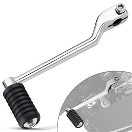 Benlari Toe Shifter Lever Pegs, Stainless Steel Heel Shift Pegs Fit for Harley Touring 1988-2024 Street Glide Road Glide Electra Glide Road King, 2008-2024 Trike, 1986-2017 FL Softail, Chrome, 1PCS