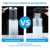 KAIYING Drill-Free High Pressure Handheld Shower Head with ON/OFF Pause