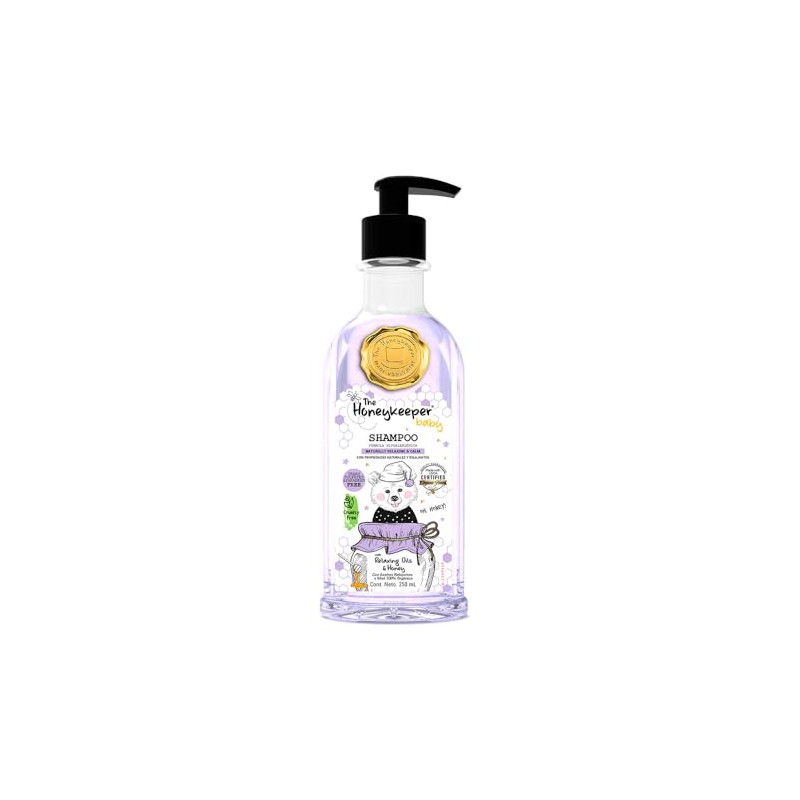 The Honeykeepeer BABY SHAMPOO ACEITES RELAJANTES, 250 ml