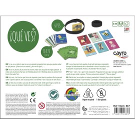 Cayro ¿Que Ves? Juego de Mesa Tipo Headbands
