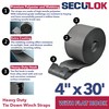 SECULOK Flatbed Straps 4" x 30' 4PK, 4 inch Strap