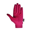 AK Cotton Grip Horse Riding Gloves AKRS-8485 (L, Burgundy)