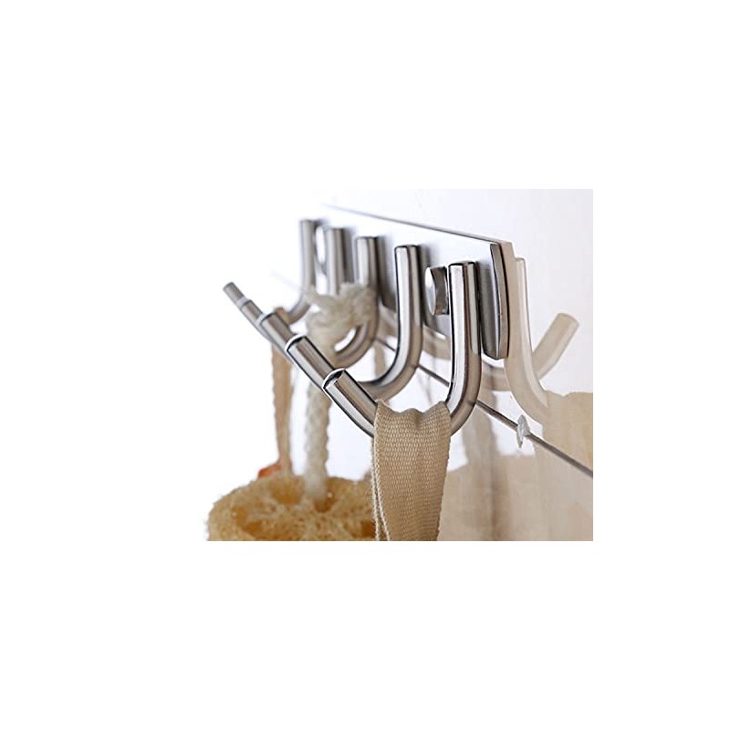 Luchs Set of 2 5 Hooks Coat Hooks with 5