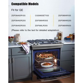 Gas Range Oven Igniter Glowbar Fit for GE Oven GP364NDR1SS CGS990SET1SS ZGP364NDR2SS Some Models, Replace WB13X25264 EAP11726669 WB13K10040 4464424 PS11726669