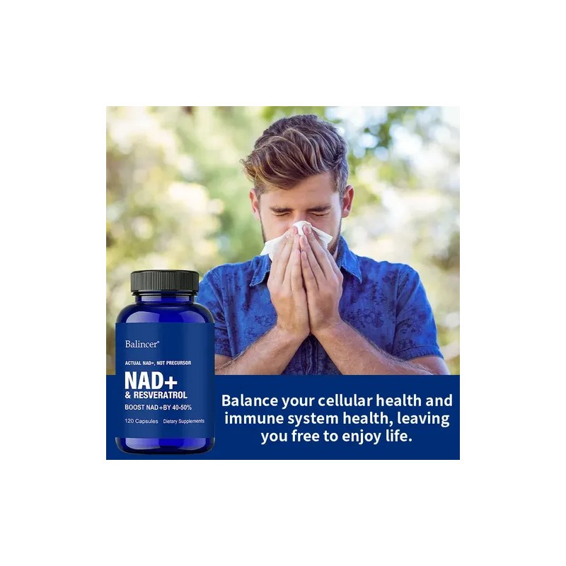 Cápsulas Nad Resveratrol 120 Sabor