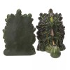 Forest Tree Spirit Ent Celtic Greenman Smoking Golden Pipes Decorative