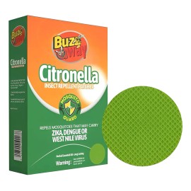 36 Parches Repelentes De Mosquitos, A Base De Citronela