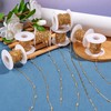 COGCHARGER 3.28 Feet 1M Clear Cubic Zirconia Heart Link Chains