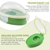 LNQ LUNIQI Plastic Avocado Storage Box, 1 Piece Transparent Container