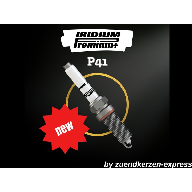 BRISK Iridium Premium+ Plus P41 MEX12LIR 1989 Zündkerzen, 4 Stück