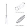 sourcing map Mini Phillips Screwdriver, 3.0mm Cross Head with Clear