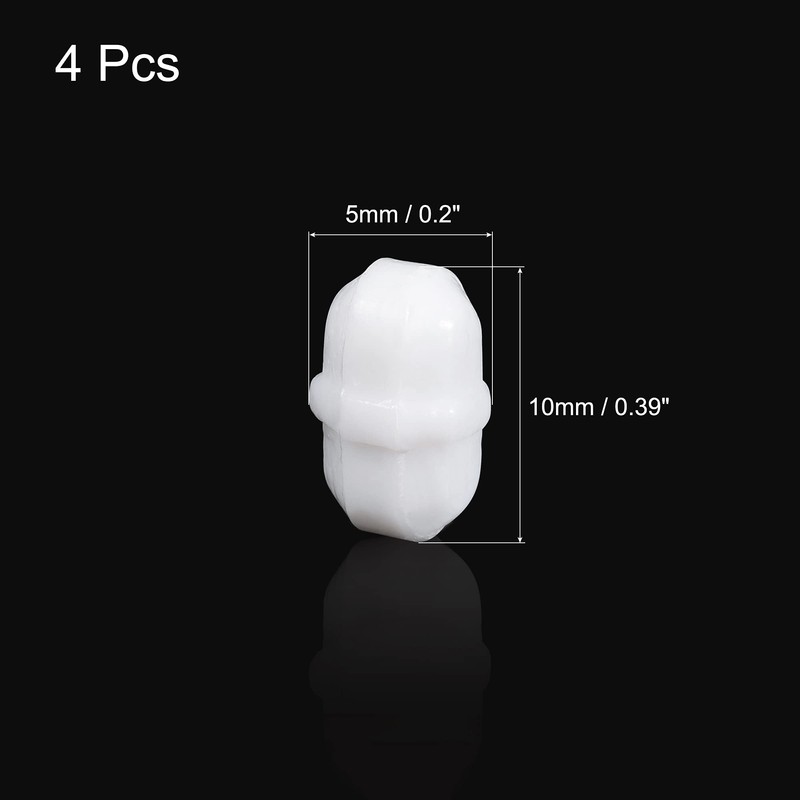 MECCANIXITY Magnetic Stirrer Mixer Stir Bar Rod 10mm(0.39") with Ring