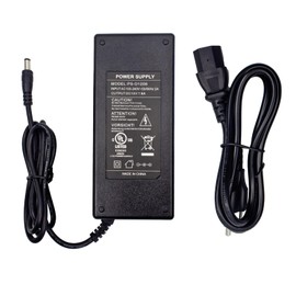 UL Listed 12V 8A Power Supply Adapter,96W AC 100-240V to DC 12V 8A Transformer w/4ft DC Cord and 5.5 X 2.5mm Barrel Plug,Adapter Converter for LED Strip Lights, CCTV Camera, 3D Scanner
