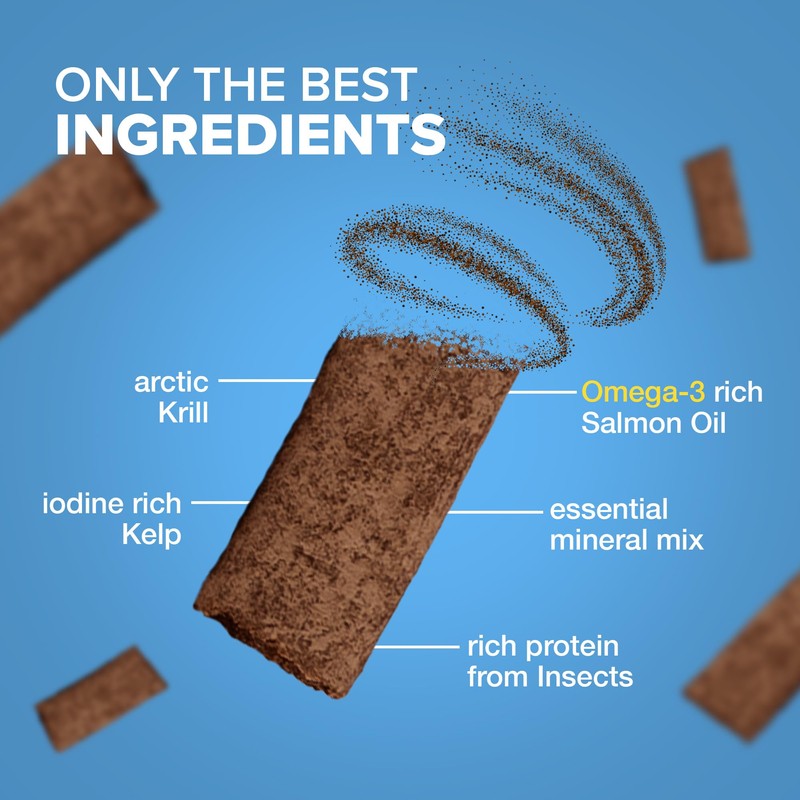 NatureHolic Proteinfeed, Shrimp Food, Protein Food, Made in Germany, Free