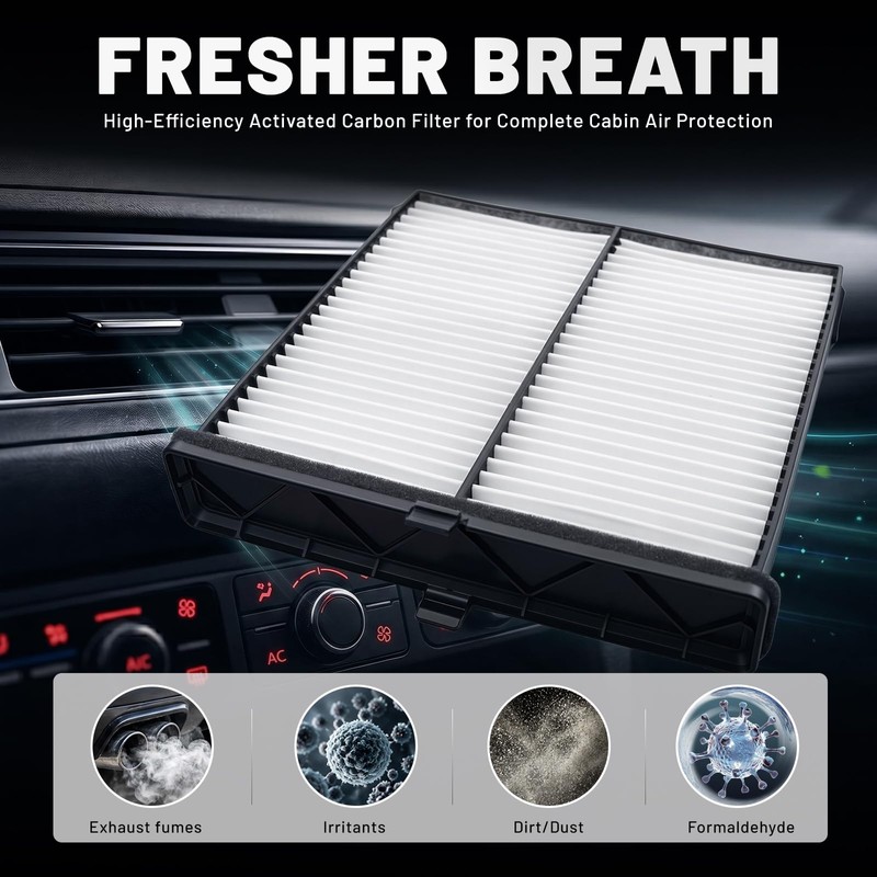 Trailspire Cabin Air Filter for Mazda 3 (2019-2025), CX-30 (2020-2025),