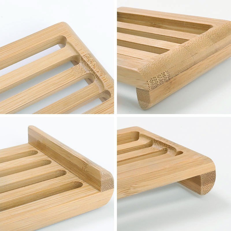 Bamboo Soap Dish | Bamboo Soap Tray | 11cm x