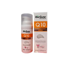 Bio Glow Q 10 Multi Intensive Serum Reduce Fine Lines Appearance Smooth Skin, WHITE