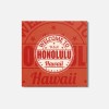 Unbranded Honolulu Hawaii USA State City Grunge Welcome 4'' X