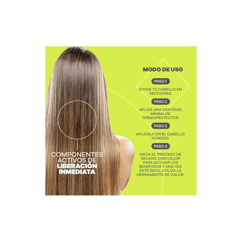 Termo-protector La Poción Brillo Regenerador Y Antioxidante