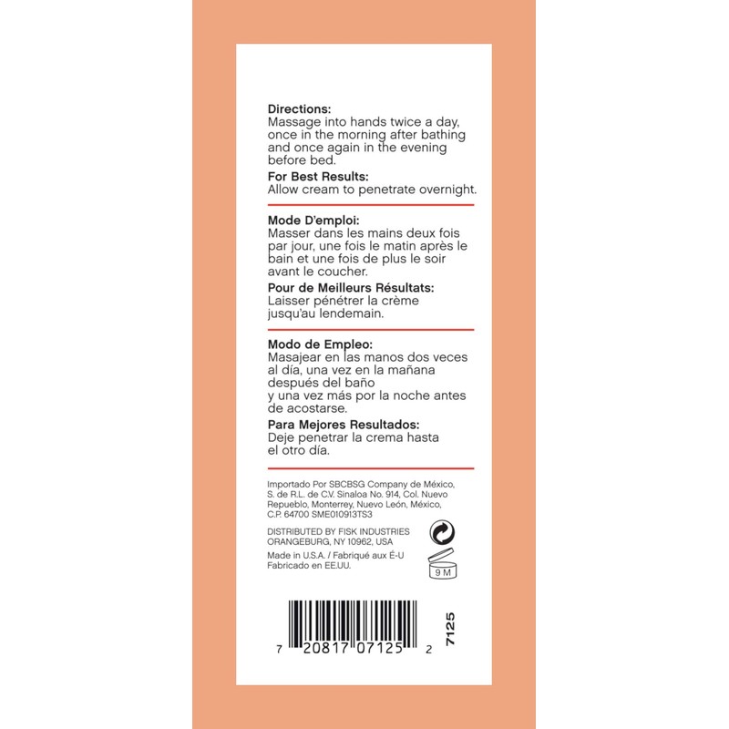 Barielle Intensive Hand Treatment Cream, 2.5 Ounce