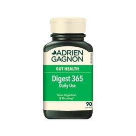 Adrien Gagnon - Digest 365 Natural Digestive Enzymes Complex 90 Capsules, Digestion Supplement for Gas and Bloating Relief, Restore Gut Health with Enzymes for Digestion