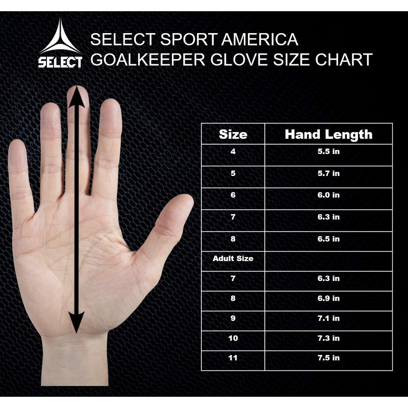 SELECT 90 Flexi Pro Goalkeeper Glove, Size 8