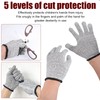 2 Pairs of Cut Protection Gloves Children, Carving Gloves for