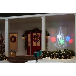 Home Accents Holiday LED Moving Light Projector With 6 Interchangeabl