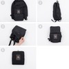 Bags in Bag Foldable BackPack Black