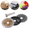 Circular Saw Blade, 3 Pcs 54.8mm HSS Mini Cutting Blade
