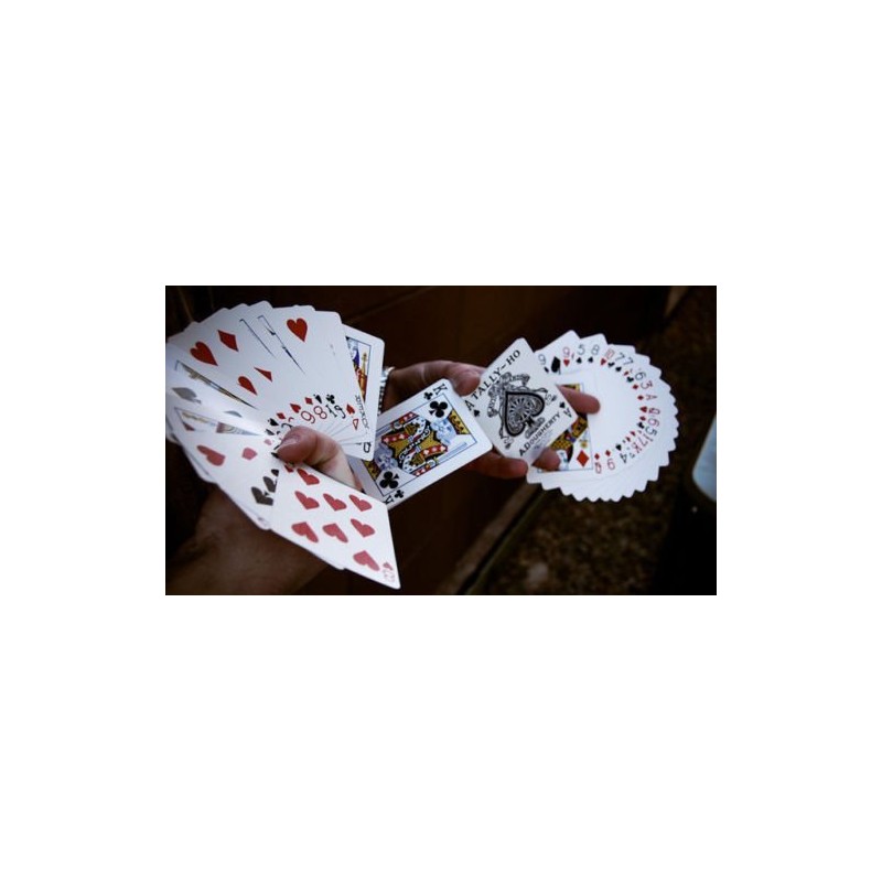 Tally Ho Deck FAN Back Poker Cards Magic Trick Illusion