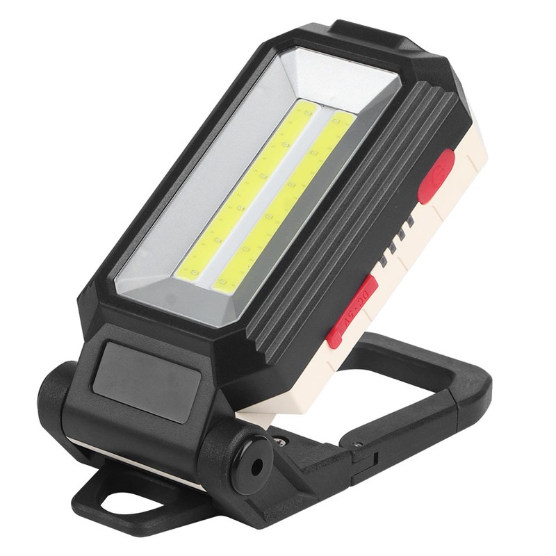 Mini Folding LED COB Work Light Magnetic Lamp Adjustable Brightness