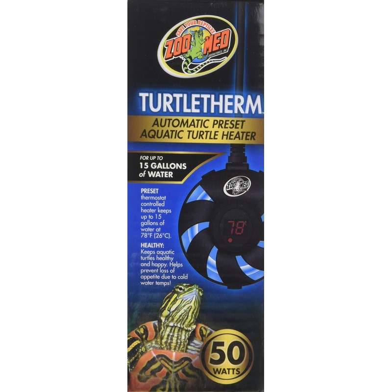 Zoo Med Labs 50W Turtletherm Aquatic Turtle Heater