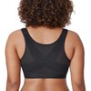 DELIMIRA Women's Front Closure Posture Wireless Back Support Full Coverage