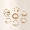 Gold Rings for Women Non Tarnish Chunky Gold Rings Stackable