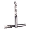 5pcs Tungsten Carbide End Mill Single Flute Spiral CNC Milling