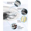 Ceiling Fans with Lights, Socket Fan Light with Remote Control,