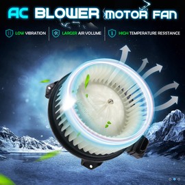 AC Heater Blower Motor Fits for Honda Civic 2006 2007 2008 2009 2010 2011, Jeep Wrangler 2007-2010, Replaces 700194, 79310SNAA01, 79310-SNA-A01, 615-50106