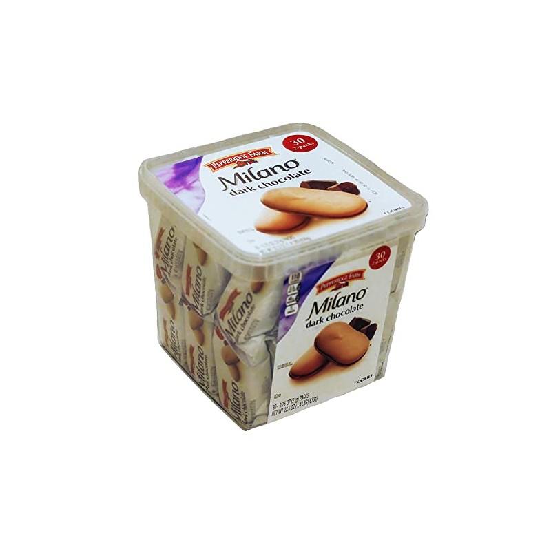 Pepperidge Farm, Milano, Cookies, Dark Chocolate, 22.5 oz, Multi-pack, 30